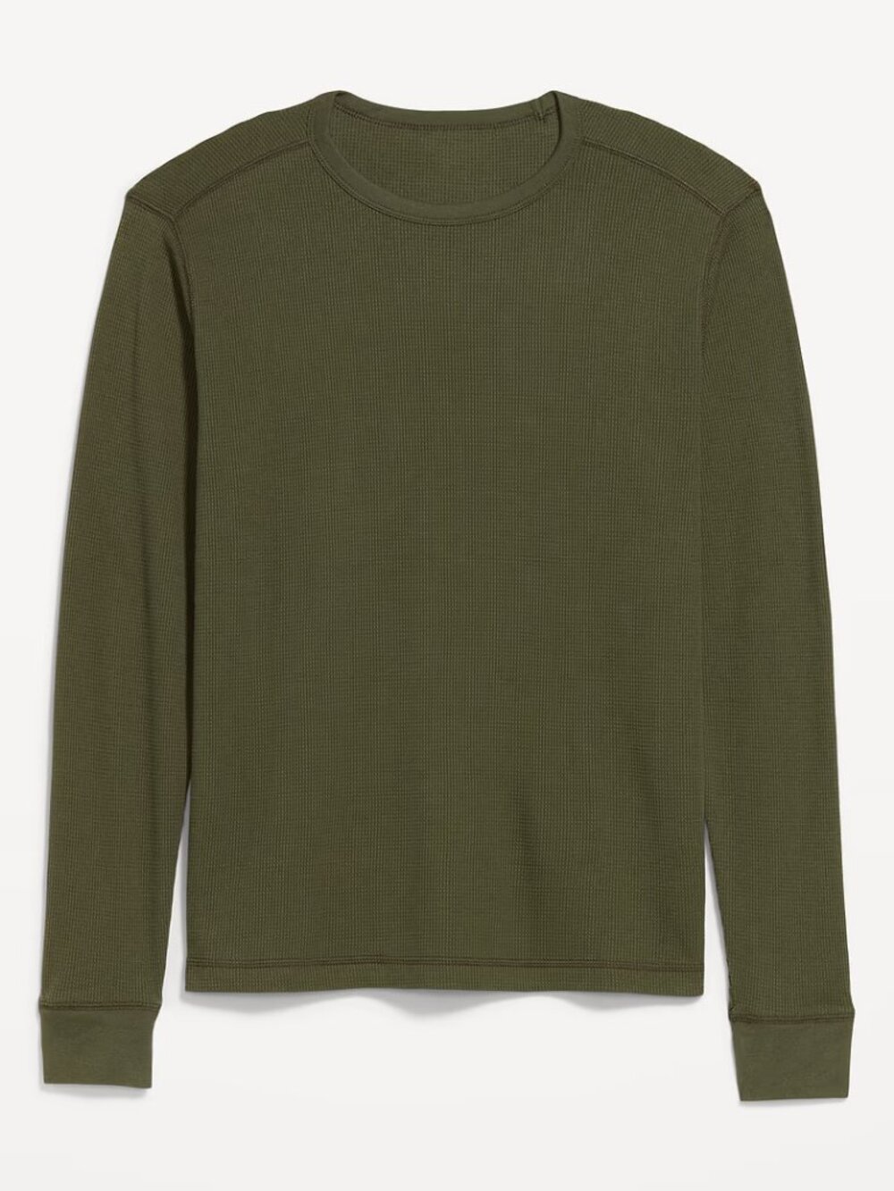 Old Navy Men's Large Green Waffle Lightweight Crewneck shirt - New with Tags